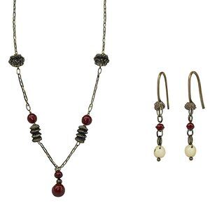 Artisian Necklace & Earrings